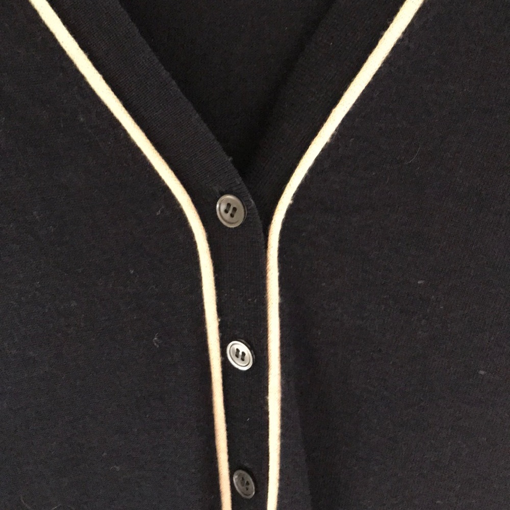 J. Crew Navy Blue Cardigan (x-small) - Picture 4 of 7